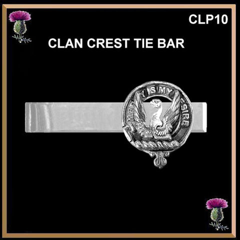 Wishart Scottish Clan Clip Tie Bar
