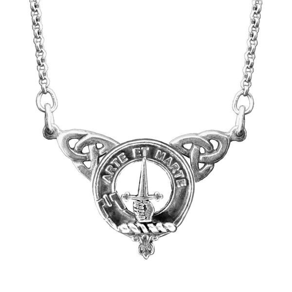 Bain Clan Crest Double Drop Pendant ~ CLP03