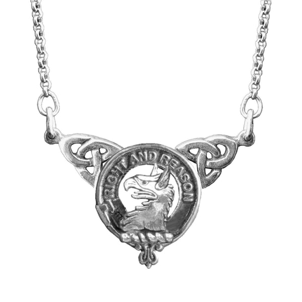 Graham Menteith Clan Crest Double Drop Pendant ~ CLP03