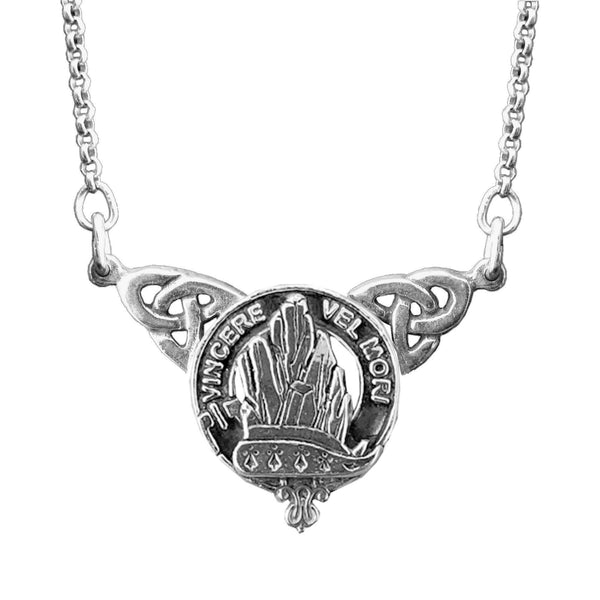 MacNeill Clan Crest Double Drop Pendant ~ CLP03