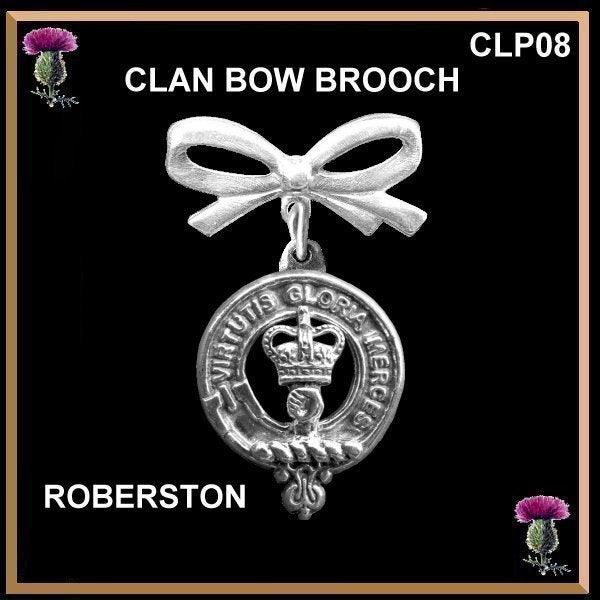 Scottish Clan Bow Brooch ~ All Clans