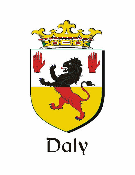 Daly Interlace Irish Disk Coat of Arms Sgian Dubh, Irish Knife ~ ISDCO