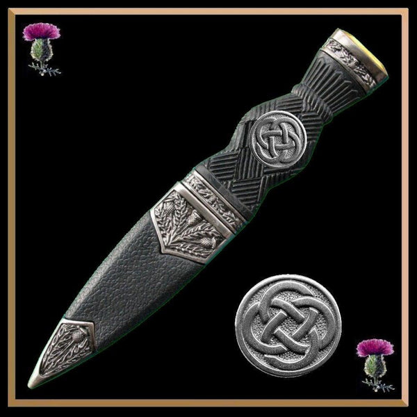 Celtic Interlace Knot Sgian Dubh CD03