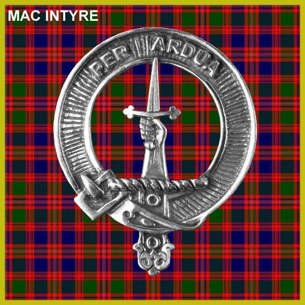 MacIntyre Clan Crest Scottish Cap Badge CB02