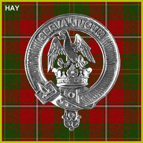 Hay Clan Crest Scottish Cap Badge CB02