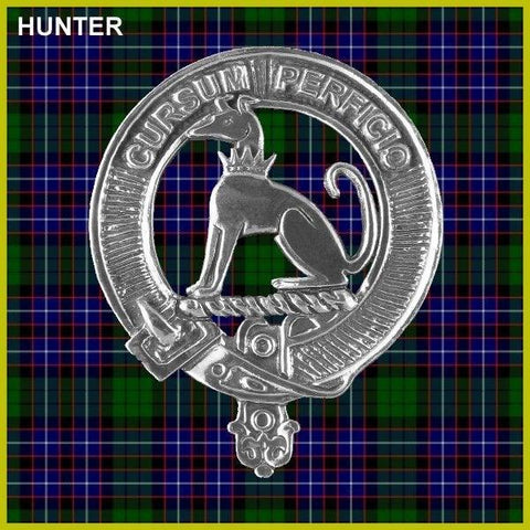 Hunter Clan Crest Scottish Cap Badge CB02
