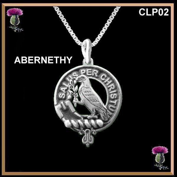 Abernethy Clan Crest Scottish Pendant  CLP02