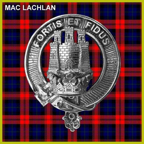 MacLachlan Clan Crest Scottish Cap Badge CB02