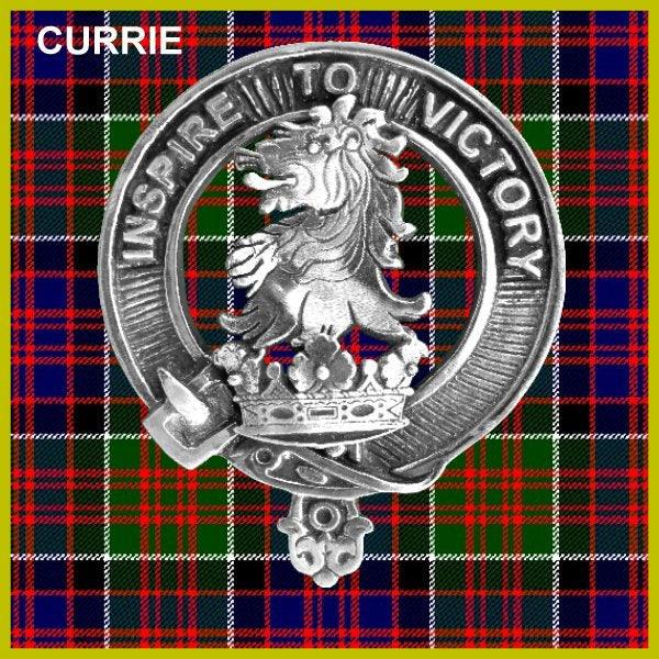 Currie Clan Crest Scottish Cap Badge CB02