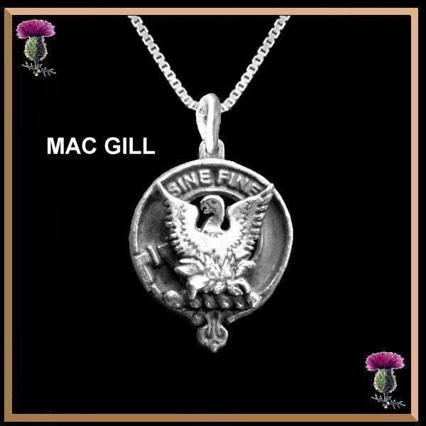 MacGill  Clan Crest Scottish Pendant CLP02