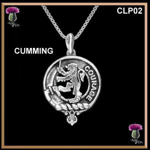 Cumming  Clan Crest Scottish Pendant CLP02