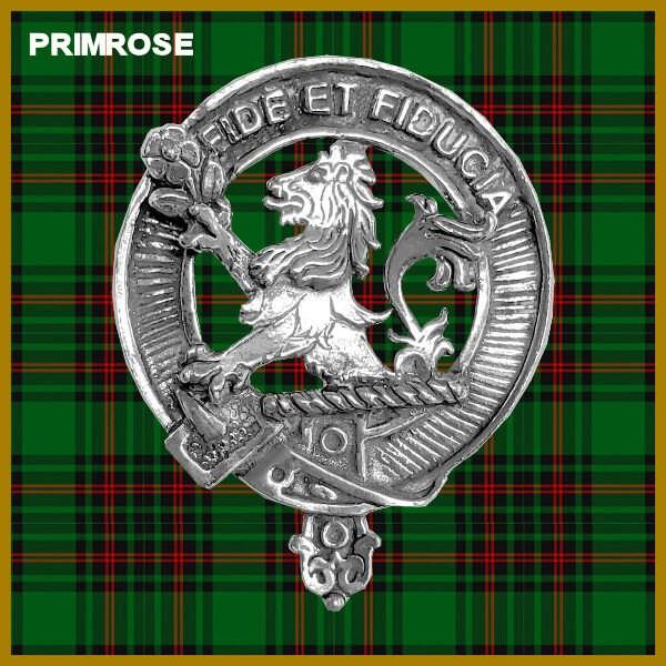 Primrose Clan Crest Badge Skye Decanter
