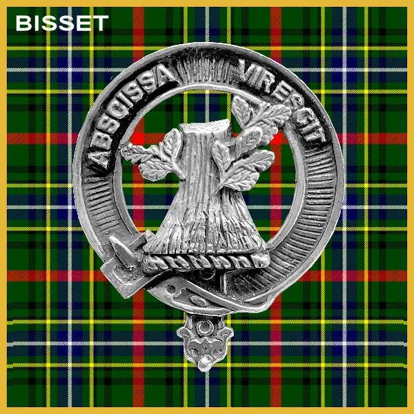 Bisset Clan Crest Regular Buckle