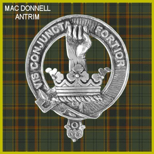 MacDonnell (Antrim) Glencoe Clan Crest Regular Buckle