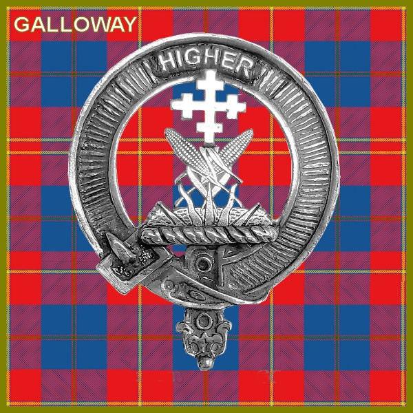 Galloway Clan Crest Badge Skye Decanter