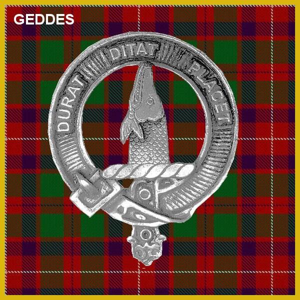 Geddes Clan Crest Regular Buckle