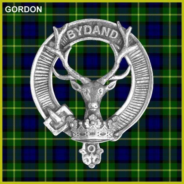 Gordon Clan Crest Interlace Kilt Belt Buckle