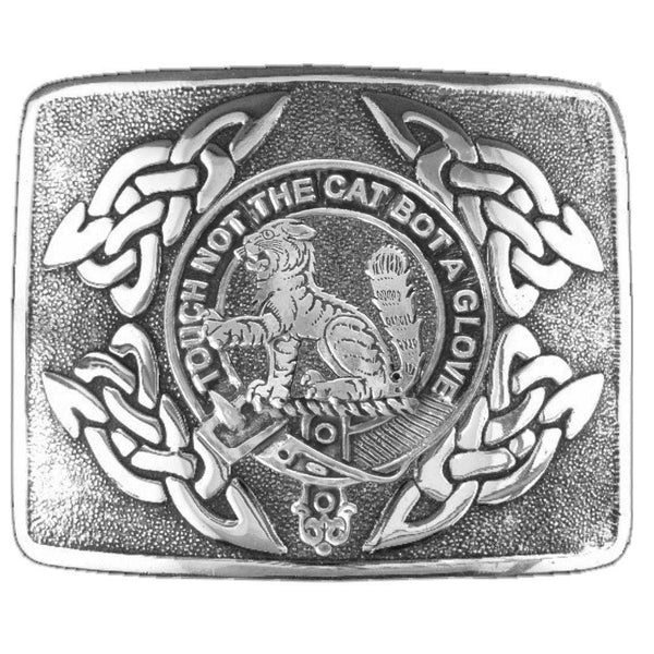 Gow Clan Crest Interlace Kilt Belt Buckle