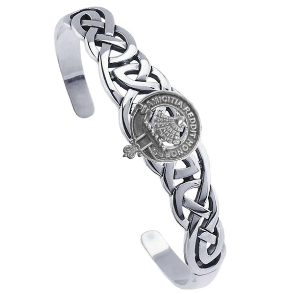Pringle Clan Crest Celtic Cuff Bracelet