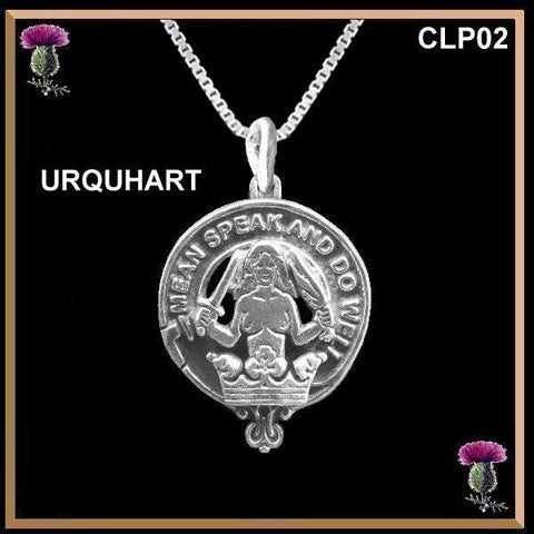 Urquhart Clan Crest Scottish Pendant  CLP02