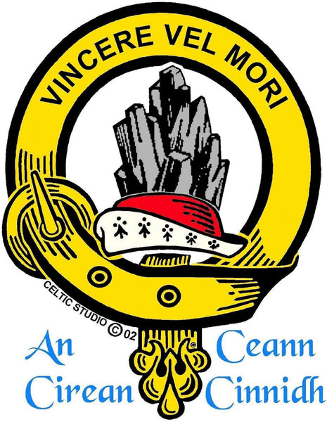 MacNeill Barra Clan Crest Kilt Pin, Scottish Pin ~ CKP02