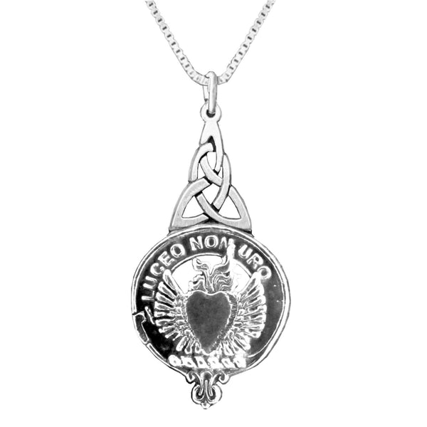 Smith Clan Crest Interlace Drop Pendant