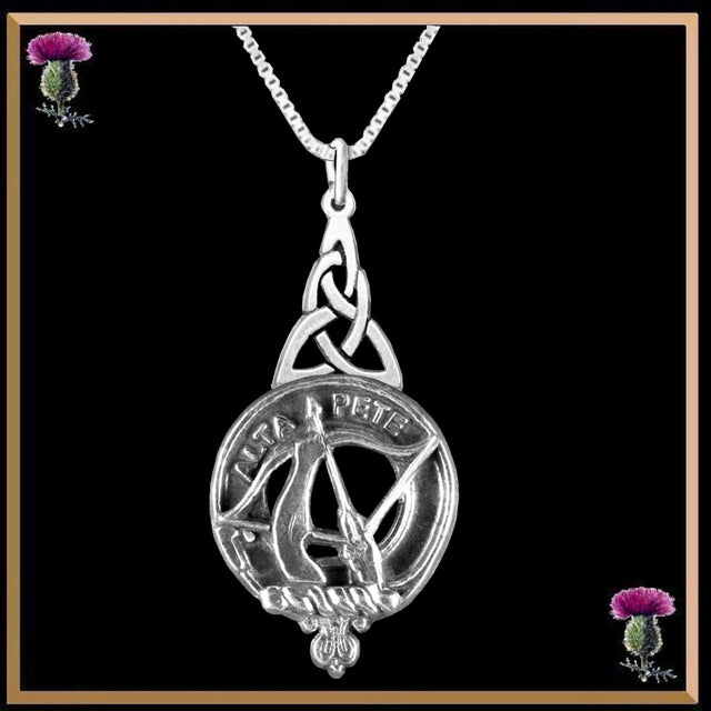 Clan Crest Drop Pendants