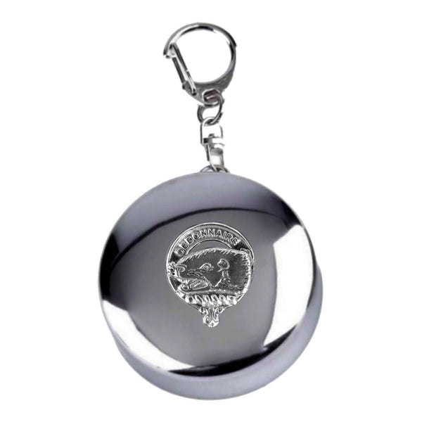 Bethune Scottish Clan Crest Folding Cup Key Chain