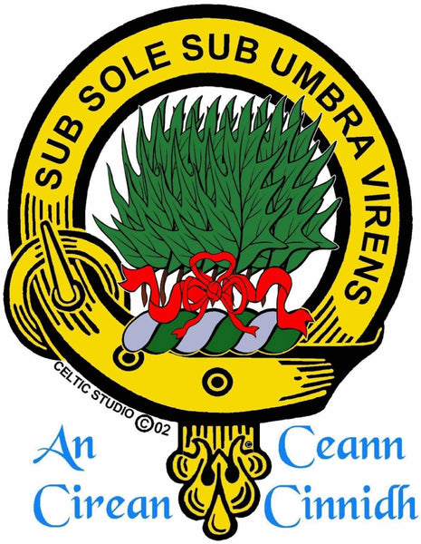 Irvine Scottish Clan Crest Folding Cup Key Chain