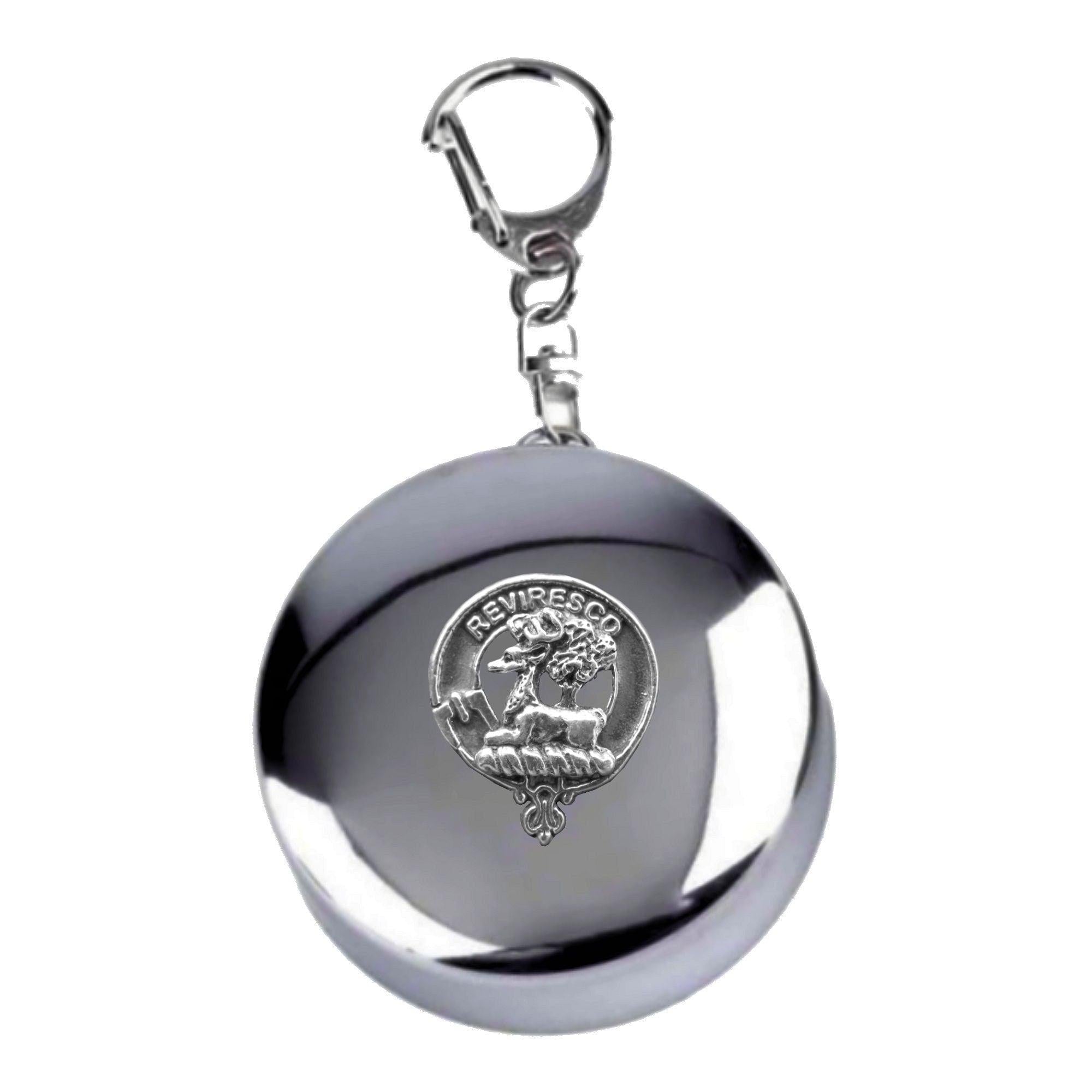 Maxwell Scottish Clan Crest Folding Cup Key Chain