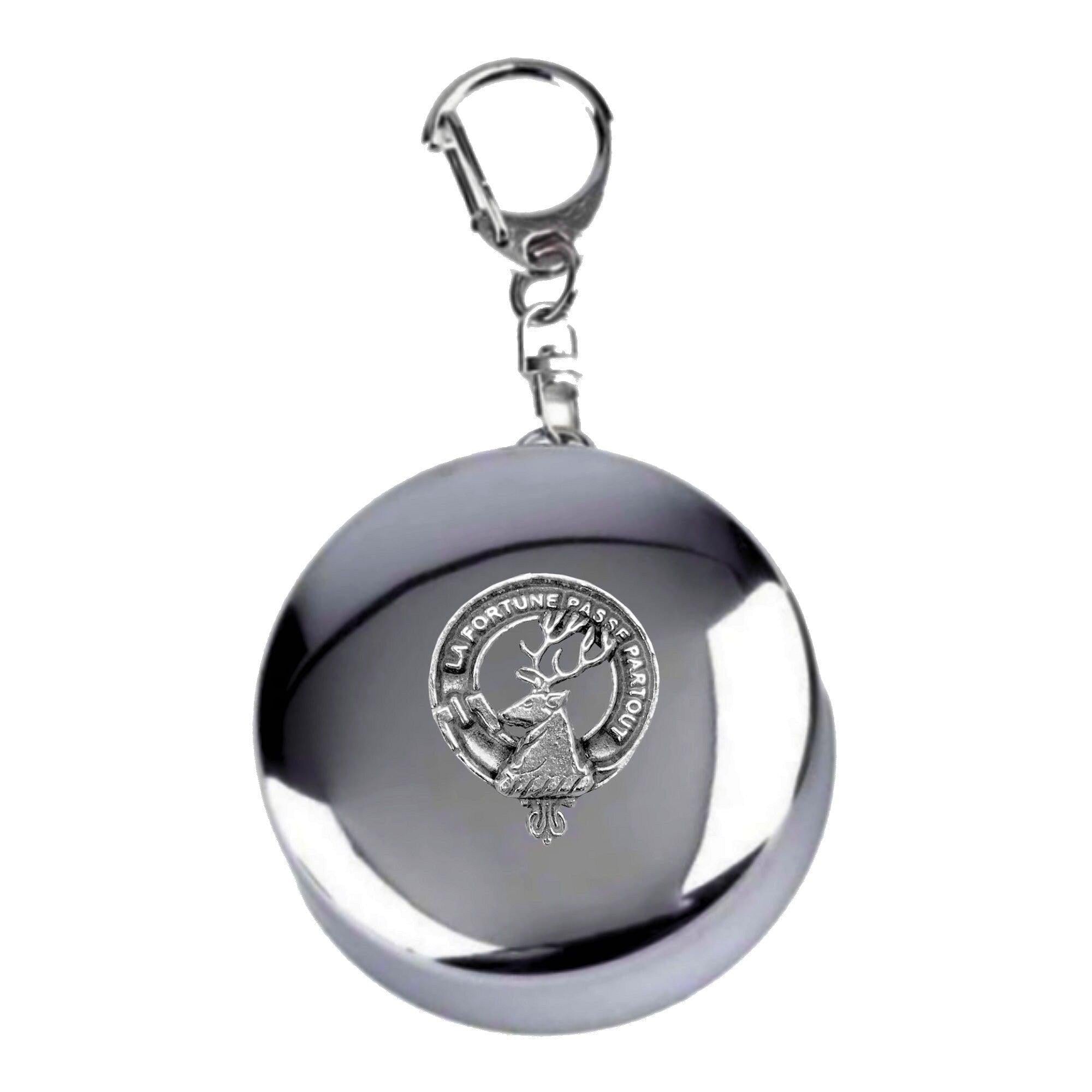 Rollo Scottish Clan Crest Folding Cup Key Chain