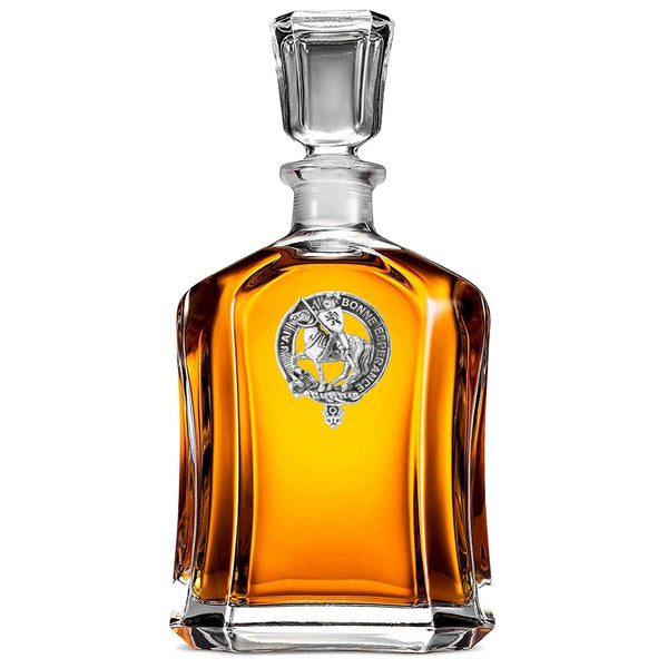 Craig Clan Crest Badge Skye Decanter