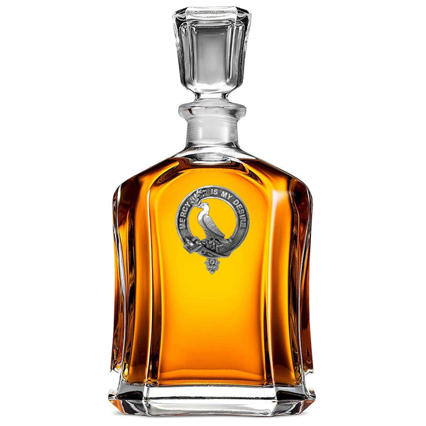 Laing (Dove) Clan Crest Badge Skye Decanter