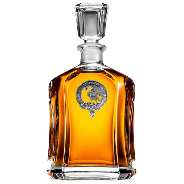 Wemyss Clan Crest Badge Skye Decanter