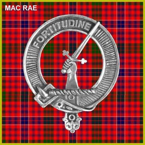 MacRae Clan Crest Scottish Cap Badge CB02