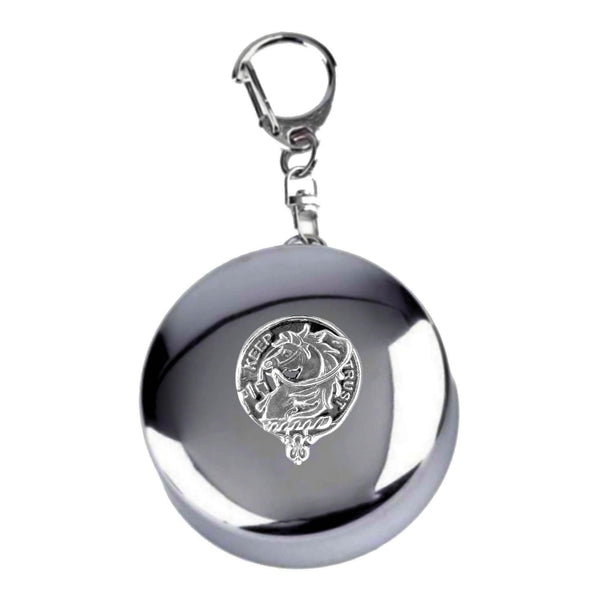 Hepburn Scottish Clan Crest Folding Cup Key Chain