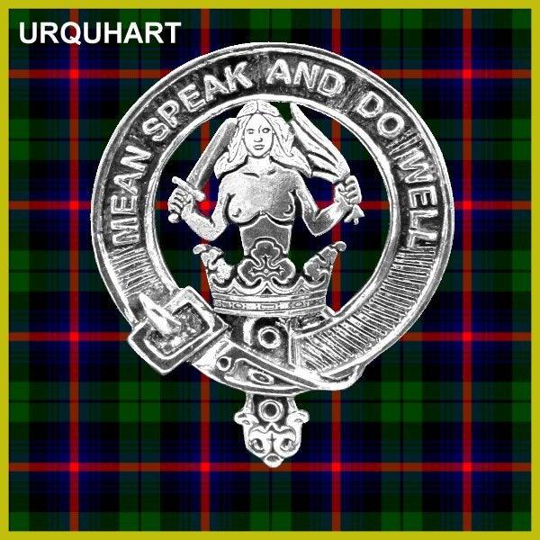 Urquhart Clan Crest Scottish Cap Badge CB02