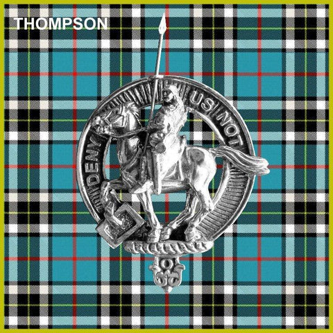Thompson Clan Crest Scottish Cap Badge CB02