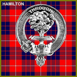 Hamilton Clan Crest Scottish Cap Badge CB02
