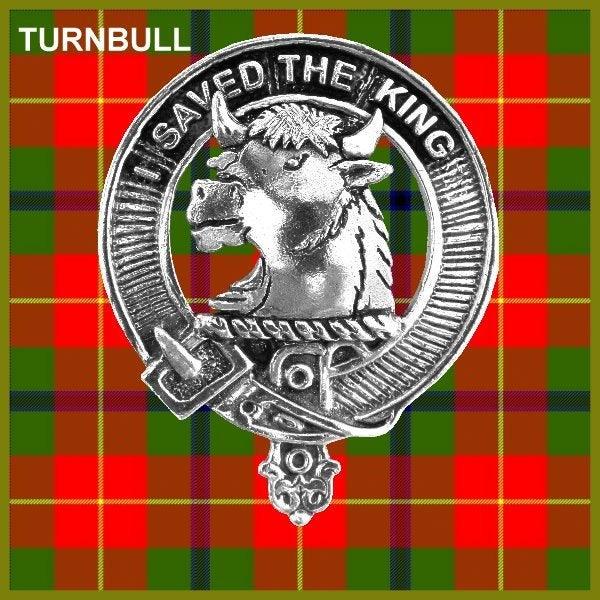 Turnbull Clan Crest Scottish Cap Badge CB02