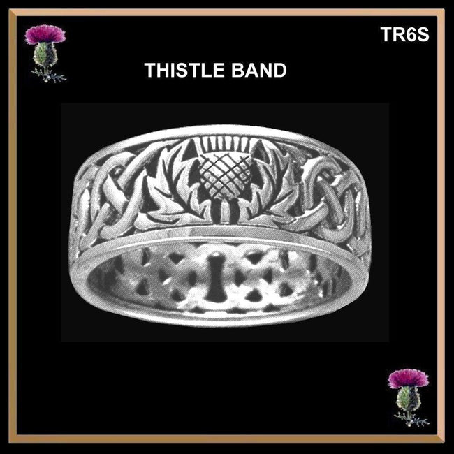 Scottish Thistle Rings