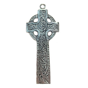 Kirk Ruthwell Celtic Cross Pendant - Sterling Silver