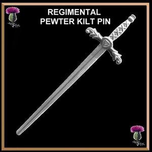 Regimental Pewter Large Kilt Pin