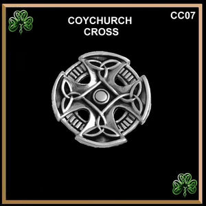 Coychurch Celtic Cross Pendant - Sterling Silver CC07