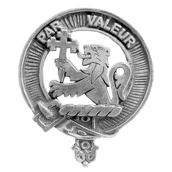 Heron Clan Crest Scottish Cap Badge CB02