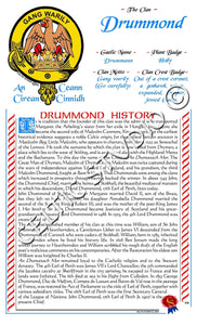 Drummond Scottish Clan History