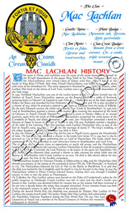 MacLachlan Scottish Clan History