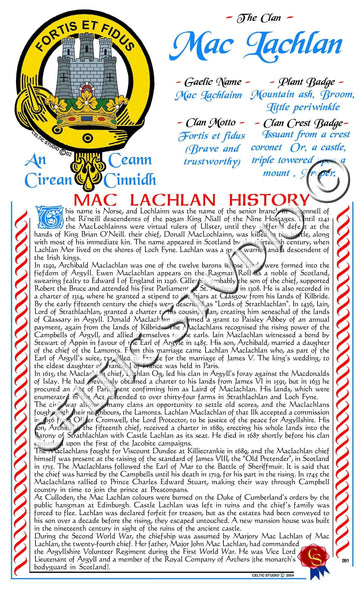 MacLachlan Scottish Clan History