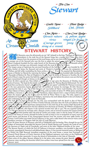 Stewart (Royal) Scottish Clan History