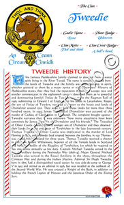Tweedie Scottish Clan History